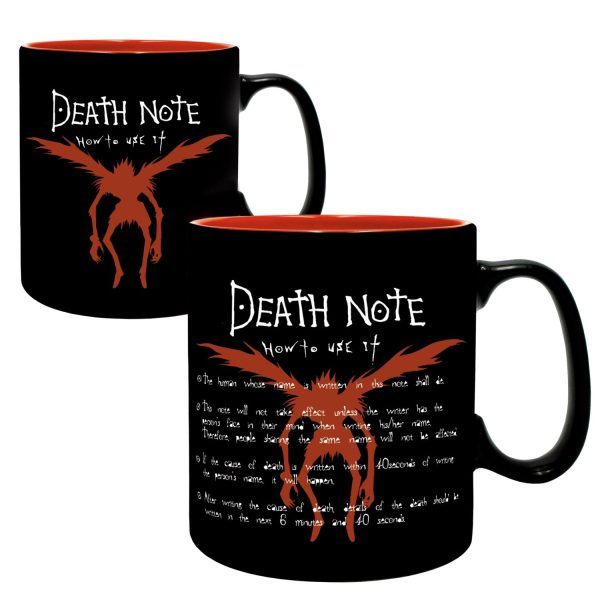 Death Note - Mug Heat Change - 460ml - Kira & Ryuk Online Hot Sale