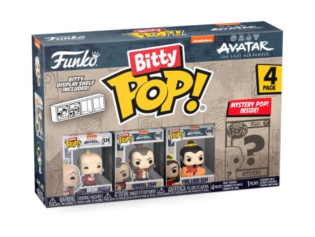 Funko Bitty Pop!: Avatar The Last Airbender - Series 3 4 Pack (FN-BIT-00073058) Fashion