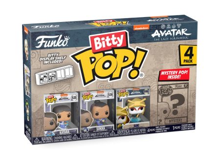 Funko Bitty Pop!: Avatar The Last Airbender - Series 4 4 Pack (FN-BIT-00073059) on Sale