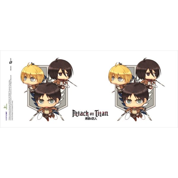 Attack On Titan - Mug - 320ml - Chibi Trio Sale