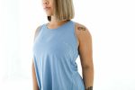 Rubix Tank Top - Light Blue Hot on Sale