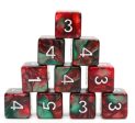 12 piece D6 s - Burning Bush For Cheap