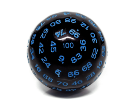 45mm D100 - Black Opaque with Blue Online Hot Sale