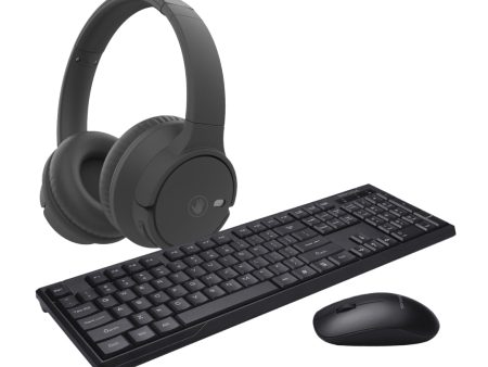 Headphone & Wireless Keyboard Combo Cheap