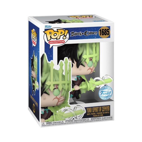 Funko Pop! Animation: Black Cover - Yuni (Spirit Of Zephyr)(Special Edition) (FN-POP-00082168) For Discount