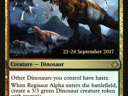 Regisaur Alpha [Ixalan Prerelease Promos] Cheap