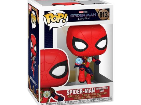 Funko Pop!: Marvel Studios Spider Man-Spider-Man Intergrated Suit Online