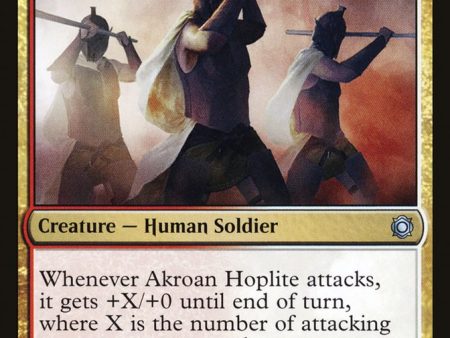 Akroan Hoplite [Conspiracy: Take the Crown] Online Sale