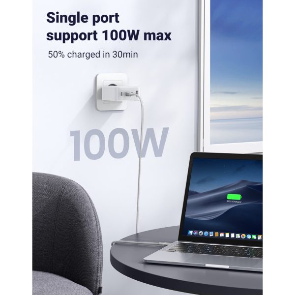 UGREEN 4 Port GaN PD Home Charger - 100W - 337 Sale