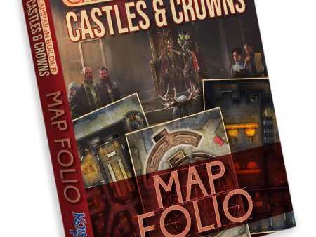 Campaign Builder: Castles & Crowns - Map Folio (Hardcover) Online now