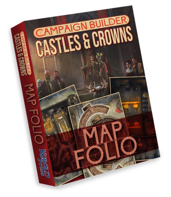 Campaign Builder: Castles & Crowns - Map Folio (Hardcover) Online now