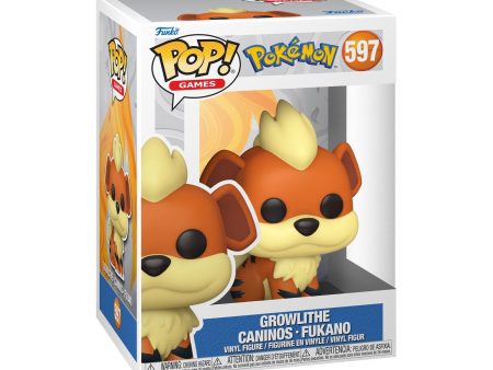 Funko Pop! Games: Pokemon - Growlithe Caninos Fukano Online