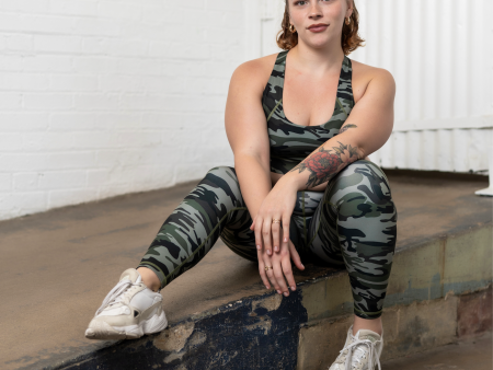 Adore II Leggings - Green Camo Cheap