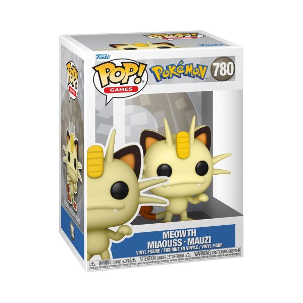 Funko Pop! Games: Pokemon - Meowth Miaouss Mauzi Discount