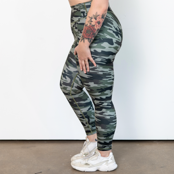 Adore II Leggings - Green Camo Cheap