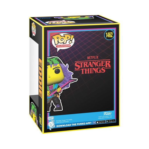 Funko Pop! Television: Netflix Stranger Things - Eddie (Black Light)-(Special Edition) For Sale