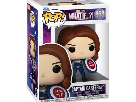 Funko Pop! Marvel:Marvel Studios What If…?-Captain Carter Stealth Suit For Discount