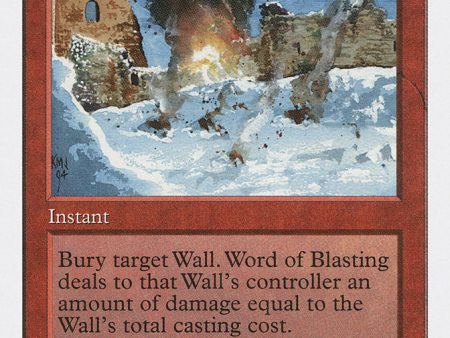 Word of Blasting [Fifth Edition] Online