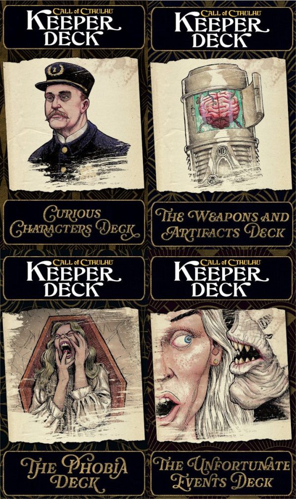 Call of Cthulhu: Keeper Decks 2nd Edition Online