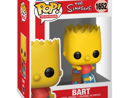 Funko Pop! Television: The Simpsons - Bart (Skateboard) (FN-POP-00080071) For Sale