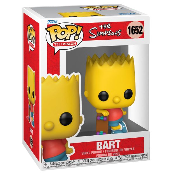 Funko Pop! Television: The Simpsons - Bart (Skateboard) (FN-POP-00080071) For Sale