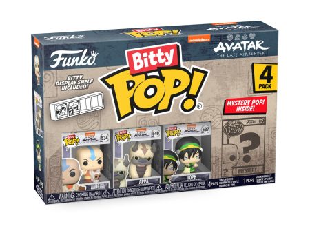 Funko Bitty Pop!: Avatar The Last Airbender - Series 1 4 Pack (FN-BIT-00073056) Fashion