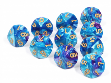 10 piece D10 s - Blue Lagoon Online Sale