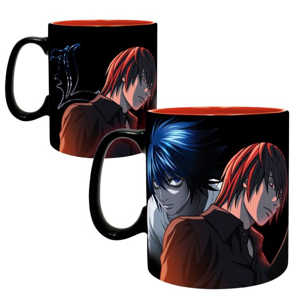 Death Note - Mug Heat Change - 460ml - Kira & Ryuk Online Hot Sale