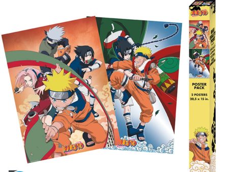 Naruto - Set 2 Chibi Posters - Team 7 (52x38) Fashion