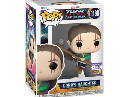 Thor Love And Thunder Funko Pop! Marvel Studios: Thor Love And Thunder - Gorrs Daughter (Summer Convention Limited Edition) For Cheap