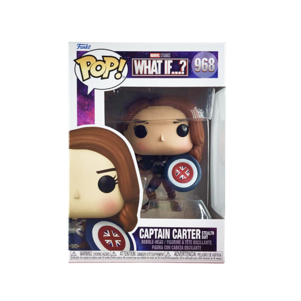 Funko Pop! Marvel:Marvel Studios What If…?-Captain Carter Stealth Suit For Discount