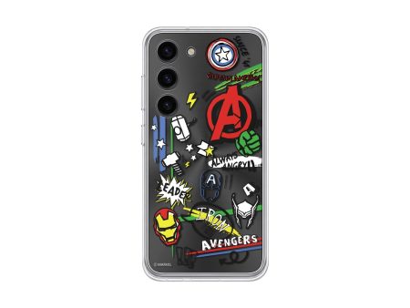 Samsung SMAPP Marvel Doodle Backplate - Samsung Galaxy S23+ Online