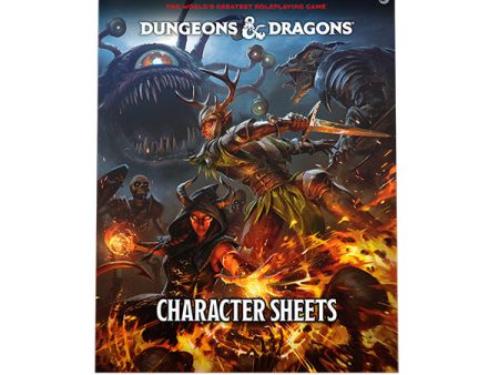 D&D: Character Sheets 2024 Sale