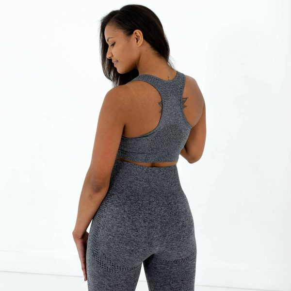 Marvel Seamless Sports Bra - Grey For Cheap