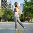 Elevate Seamless Leggings (Grey and White) Online