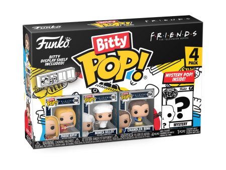 Funko Bitty Pop!: Friends - Series 4 4 Pack (FN-BIT-00073051) Online Hot Sale