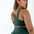 Rebel Sports Bra (Dark Green) Online Sale