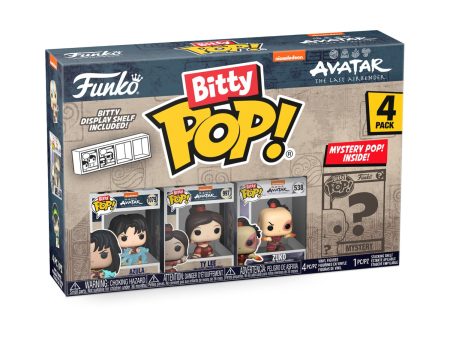 Funko Bitty Pop!: Avatar The Last Airbender - Series 2 4 Pack (FN-BIT-00073057) For Sale