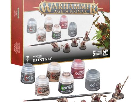 Age of Sigmar Skaven + Paint Set For Sale