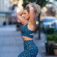 Adore Sports Bra - Blue Leopard Online